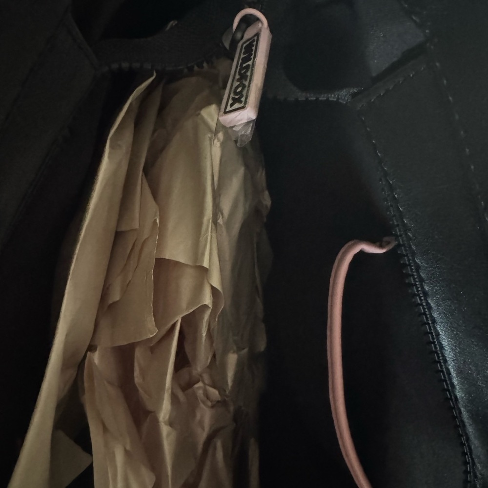 New Wildfox Black Rebel Tiger Zipper Tote Bag - Picture 7 of 12